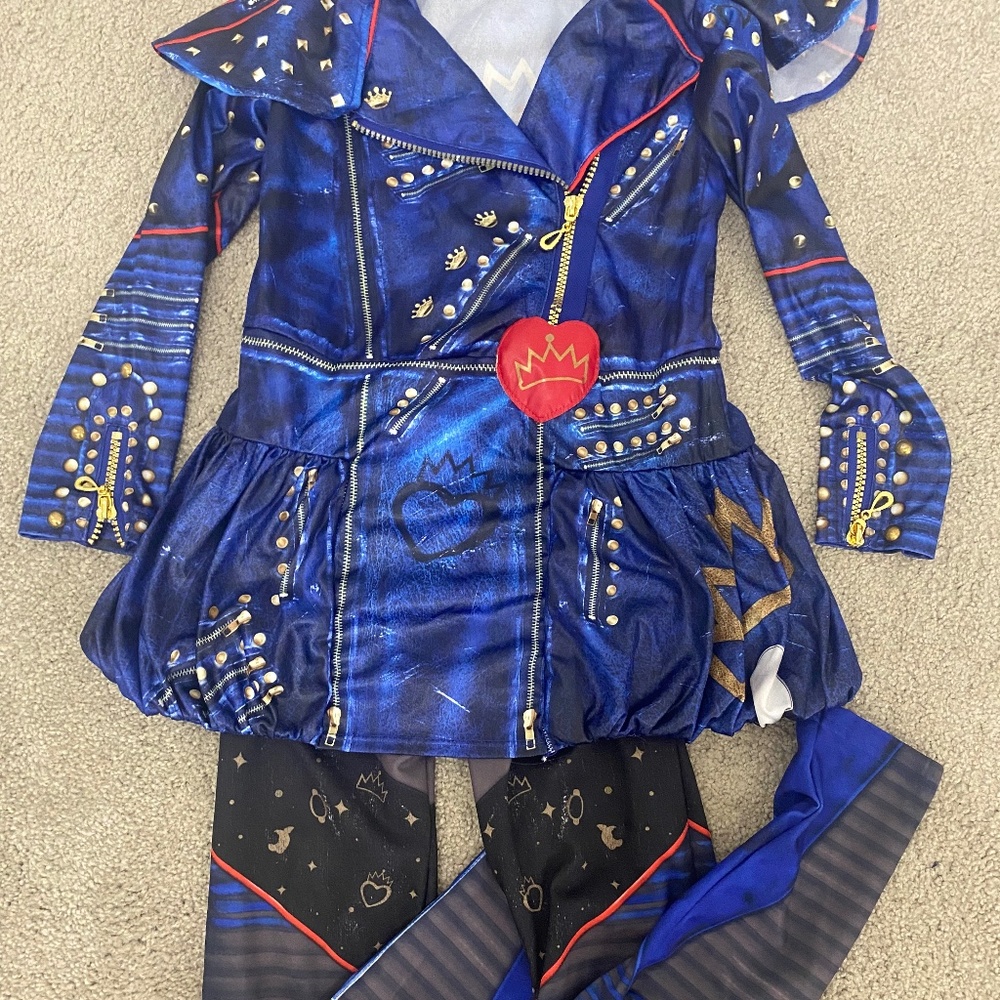 Disney Descendants Evie Costume - Jacket and Pants Size 5/6